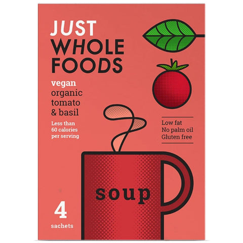 Just Whole Foods Organic Tomato & Basil Soup