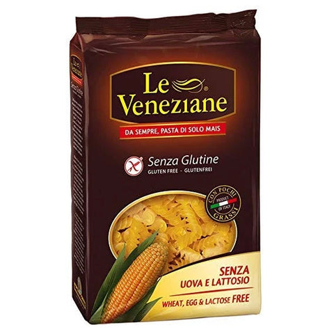 One packet of Le Veneziane Gluten Free Pasta Eliche Spirals. This GF Pasta is specifically formulated for Coeliacs.