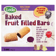 Leda Triple Berry Flavour Baked Fruit Filled Bars.