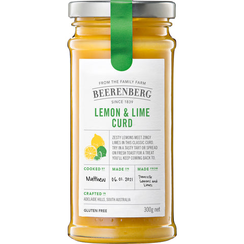 Beerenberg Lemon and Lime Curd - 300g