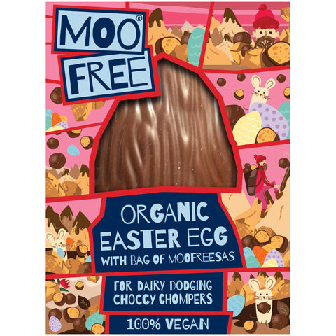 Moo Free Premium "Milk" Chocolate Egg & Moofreesas - 185g