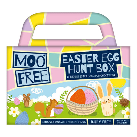 Moo Free Easter Egg Hunt Box - 100g (10 Eggs)