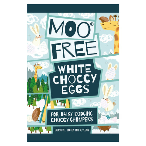 Moo Free Dairy Free White Choc Mini Eggs - 50g