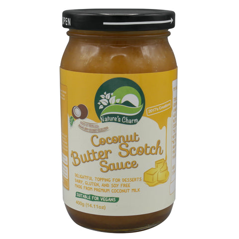 Nature's Charm Coconut Butter Scotch Sauce - 400g