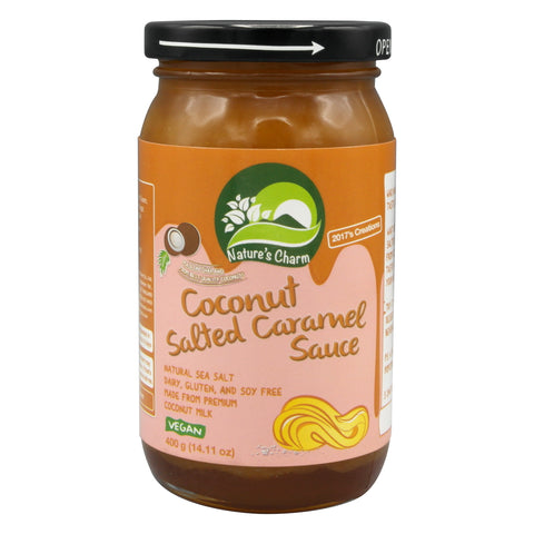 Nature's Charm Coconut Salted Caramel Sauce - 400g