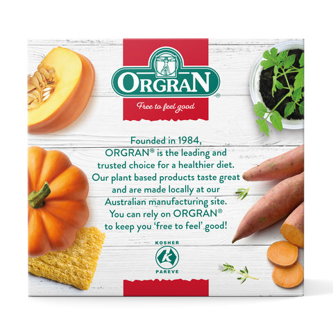 Orgran Garden Veggies Sweet Potato & Pumpkin Crispibread - 125g