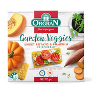 Orgran Garden Veggies Sweet Potato & Pumpkin Crispibread - 125g