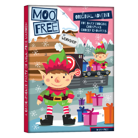 Moo Free Original "Milk" Chocolate Advent Calendar - 70g