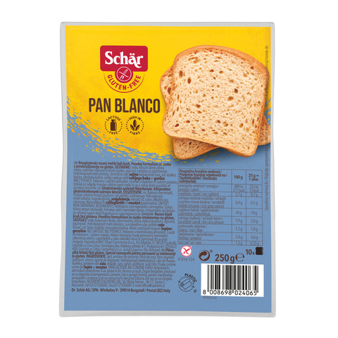Schar Pan Blanco White Bread - 250g