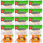12 bags of Simply Wize Irresistible Gluten Free Party Mix. These GF lollies are also egg free and fructose friendly.