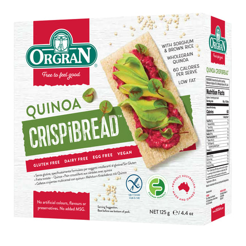 Orgran Quinoa Crispibread - 125g
