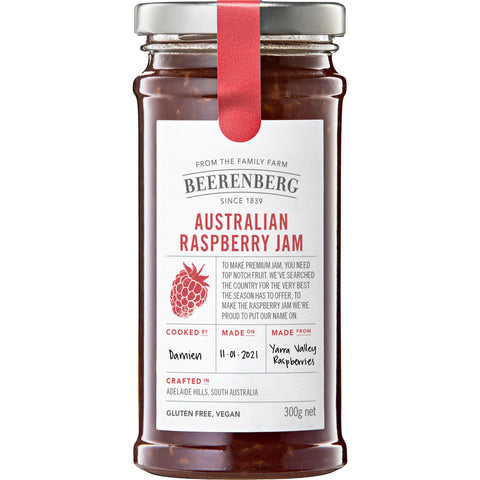 Beerenberg Australian Raspberry Jam - 300g