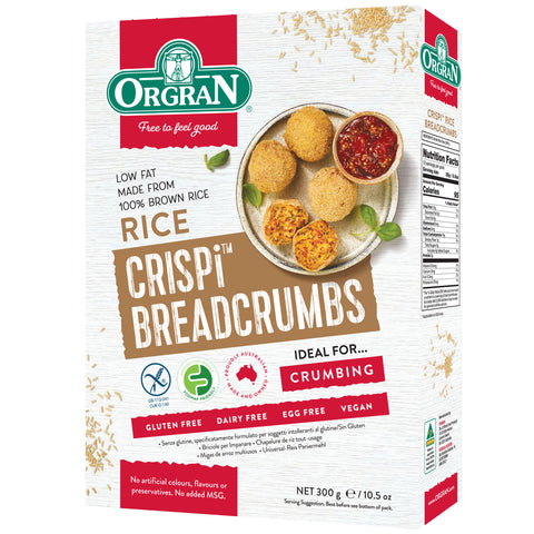 Orgran Crispi Rice Breadcrumbs - 300g