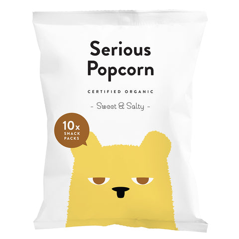 Serious Food Co Sweet and Salty Popcorn Multipack - 10 x 12g