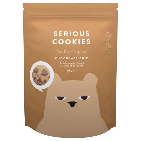 Serious Food Co Choc Chip Cookies - 170g