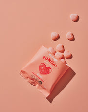 Funday Sour Peach Hearts - 50g