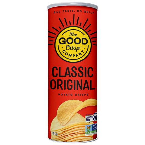 The Good Crisp Co. Stacked Chips Classic Original - Carton 8x 160g