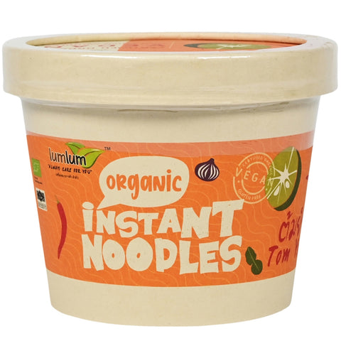Lumlum Organic Tom Yum Instant Noodle Cup - 70g