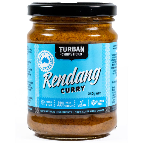 Turban Chopsticks Rendang Curry Paste - 240g net