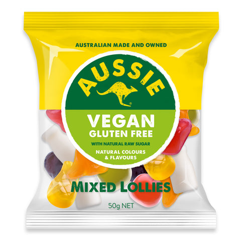 Allsep's Aussie Vegan and Gluten Free Mixed Lollies.