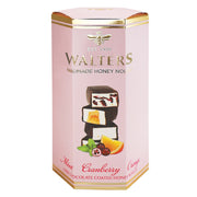 Walters Dark Choc Mint, Cranberry & Orange Nougat - 140g