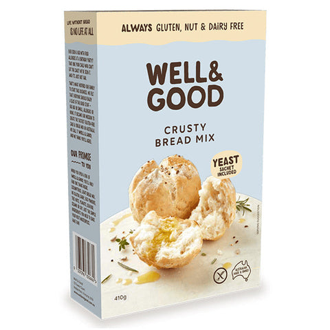 Well & Good Gluten Free Bread Mix.