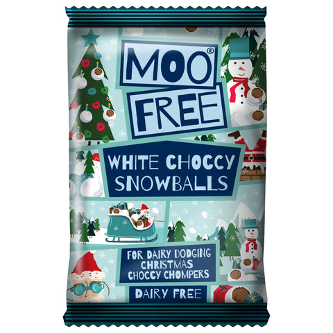 Moo Free White Choccy Snowballs